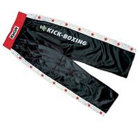 Kwon - Pantalon En Satin Avec Rayures Etoiles Et Kickboxing Impression