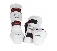 Kwon - Protege tibia pied taekwondo homologué WT kwon blanc Taille - XS