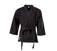 Kwon Veste "traditionnelle" de karaté 227 g/m² Noir 180 cm