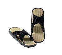 Kwon Zoris Chaussons asiatiques en paille de riz, 60010, Noir , 38/40