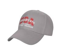 KWQDOZF 6 Janvier, États-Unis. N'oubliez jamais Que c'était de la trahison. Casquette de Baseball pour Hommes et Femmes.