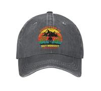 KWQDOZF Bigfoot m'a vu, mais Personne ne Le croit1 Casquette de Baseball Vintage délavée pour Hommes et Femmes, Casquette de camionne
