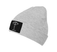 KWQDOZF Bonnet d'hiver « Jésus t'aime, mais Je ne Vais Pas toi-même » pour Homme et Femme, Bonnet de Ski tricoté, Noir