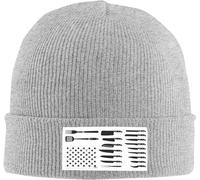 KWQDOZF Bonnet Unisexe en Forme de Couteau de Chef et Drapeau américain, pour Hommes et Femmes.