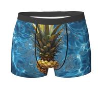 KWQDOZF Boxer pour Homme sous-vêtement Respirant Boxer pour Homme Pine in The Pool Boxers Comfort Soft Trunk