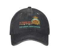 KWQDOZF Cadeaux d'anniversaire Amusants Vintage 83e Il m'a Fallu 83 Ans pour Avoir Une si Belle Apparence Casquette de Baseball vinta