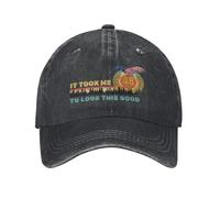 KWQDOZF Cadeaux d'anniversaire Vintage Amusants 48e Il m'a Fallu 48 Ans pour Avoir Une si Belle Apparence Casquette de Baseball vinta