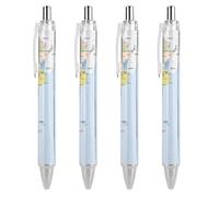 KWQDOZF Cartes d'Argentine, stylos à bille rétractables noirs, pointe moyenne