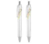 KWQDOZF Cartes de Cuba, stylos à bille rétractables noirs, pointe moyenne