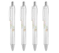 KWQDOZF Cartes d'Irlande, stylos à bille rétractables à clic noir, pointe moyenne