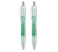 KWQDOZF Cartes du Dakota du Sud, stylos à bille rétractables à clic noir, pointe moyenne