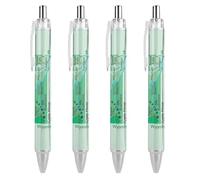 KWQDOZF Cartes du Dakota du Sud, stylos à bille rétractables à clic noir, pointe moyenne