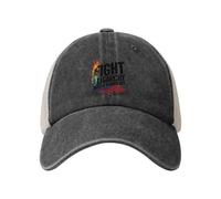 KWQDOZF Casquette Bernie Sanders « Lutte Contre l'oligarchie » FDT « Défendons la démocratie » Golf Dad Mesh Back Adjustable Baseball