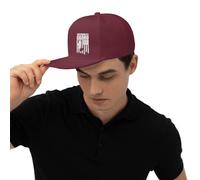 KWQDOZF Casquette de Baseball Ajustable avec Drapeau américain de l'armée Patriotique de la Garde Nationale, Chapeau de Soleil à Bord