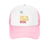 KWQDOZF Casquette de Baseball Ajustable en Maille pour Enfants « Bernie Sanders : Combattre l'oligarchie, protéger la démocratie »