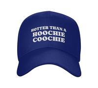 KWQDOZF Casquette de Baseball Ajustable Hotter Than A Hoochie Coochie pour Hommes et Femmes
