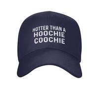 KWQDOZF Casquette de Baseball Ajustable Hotter Than A Hoochie Coochie pour Hommes et Femmes