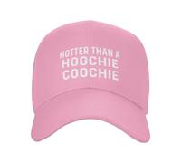 KWQDOZF Casquette de Baseball Ajustable Hotter Than A Hoochie Coochie pour Hommes et Femmes