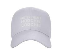 KWQDOZF Casquette de Baseball Ajustable Hotter Than A Hoochie Coochie pour Hommes et Femmes