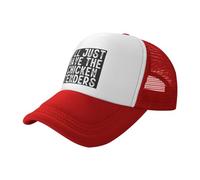KWQDOZF Casquette de Baseball Femme « Je prendrai Juste des tenders de Poulet », Profil Bas, Style Trucker, Ajustable.