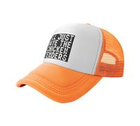 KWQDOZF Casquette de Baseball Femme « Je prendrai Juste des tenders de Poulet », Profil Bas, Style Trucker, Ajustable.