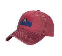 KWQDOZF Casquette de Baseball Noire Ajustable, Motif Drapeau de la 2e Division d'infanterie de l'armée américaine, pour Homme et Femm