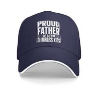 KWQDOZF Casquette de Baseball pour Femme, fière Papa de Quelques Enfants stupides