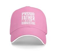 KWQDOZF Casquette de Baseball pour Femme, fière Papa de Quelques Enfants stupides