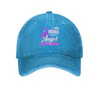 KWQDOZF Casquette de Baseball pour la Sensibilisation à la maladie d'Alzheimer, Chapeau de Cowboy, Chapeau de Voyage pour Camionneur