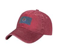 KWQDOZF Casquette de Baseball Vintage Drapeau du Peuple Gagaouze pour Hommes et Femmes, Chapeau de Papa réglable en Coton Doux
