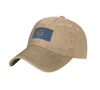 KWQDOZF Casquette de Baseball Vintage Drapeau du Peuple Gagaouze pour Hommes et Femmes, Chapeau de Papa réglable en Coton Doux