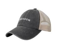 KWQDOZF Casquette de Camionneur Charlie Kirk Freedom, Casquette de Baseball Amusante pour Homme, Cadeau d'anniversaire