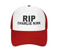 KWQDOZF Casquette de Camionneur Charlie Kirk pour Hommes et Femmes