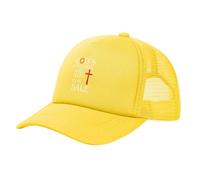 KWQDOZF Casquette de Camionneur en Maille Amusante God's Children areSale, pour Femmes et Hommes, idéale pour la randonnée d'été, Les