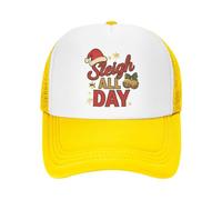 KWQDOZF Casquette de Camionneur Sleigh All Day en Maille, en Polyester Mousse, Ajustable