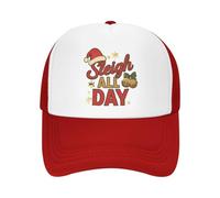 KWQDOZF Casquette de Camionneur Sleigh All Day en Maille, en Polyester Mousse, Ajustable
