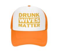 KWQDOZF Casquette en Maille « Les Femmes ivres comptent » - Cadeau de Saint-Valentin - Casquette de Baseball Humoristique pour Hommes