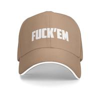 KWQDOZF Casquette Fuck'Em Unisexe Dad Truck décontractée