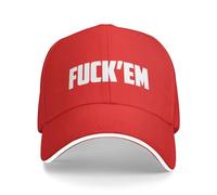 KWQDOZF Casquette Fuck'Em Unisexe Dad Truck décontractée