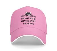 KWQDOZF Casquette « Just Pretend I'm Here » (C'est ce Que Je Fais)