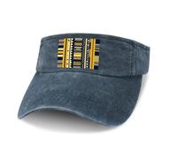KWQDOZF Casquette Pare-Soleil Casquette Pare-Soleil Casquette de Baseball à Rayures Bleues vides Casquettes de Papa pour Hommes et fe