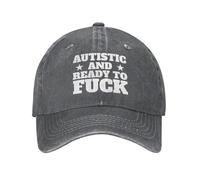 KWQDOZF Casquettes de Baseball pour Femmes autistes et prêtes à Porter