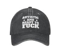 KWQDOZF Casquettes de Baseball pour Femmes autistes et prêtes à Porter