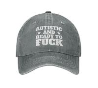 KWQDOZF Casquettes de Baseball pour Femmes autistes et prêtes à Porter