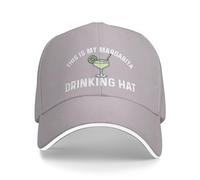 KWQDOZF Ceci est ma Casquette de Baseball pour Femme avec Chapeau à Boire Margarita