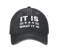 KWQDOZF C'est ce Que C'est : Chapeau pour Femmes, Casquettes de Papa, Chapeau Graphique et Amusant