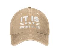 KWQDOZF C'est ce Que C'est : Chapeau pour Femmes, Casquettes de Papa, Chapeau Graphique et Amusant