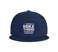 KWQDOZF C'est Un Truc de Mike, tu ne comprendrais Pas. Casquette de Baseball Bill Visor ClassicHat Tendance, Couleur Unie.