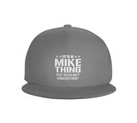 KWQDOZF C'est Un Truc de Mike, tu ne comprendrais Pas. Casquette de Baseball Bill Visor ClassicHat Tendance, Couleur Unie.