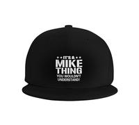 KWQDOZF C'est Un Truc de Mike, tu ne comprendrais Pas. Casquette de Baseball Bill Visor ClassicHat Tendance, Couleur Unie.